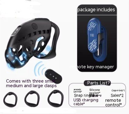 Male Electric Shock Chastity Lock